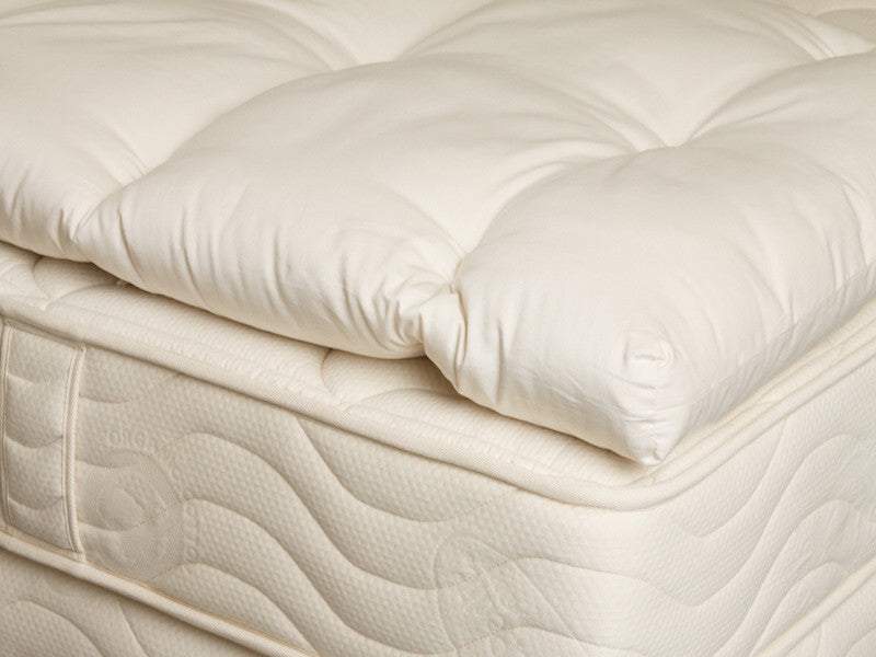 OMI Wooly Organic Mattress Topper - Luxurious Beds and Linens